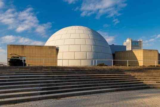 Madrid Planetarium. Dome for projections