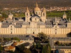 Panoramic view of El Escorial Monastery