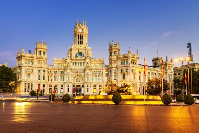 Plaza de la Cibeles Madrid Plaza de la Cibeles Madrid