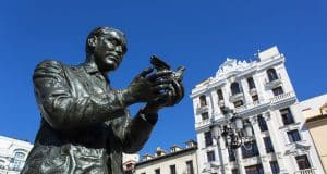 Plaza de Santa Ana en Madrid lorca plaza santa ana madrid